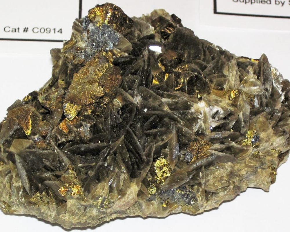 Copper ore specimen